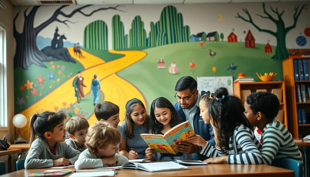 The Wizard of Oz educational content